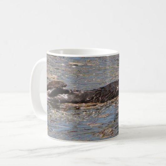Sie Otter sind in den Bildern Kaffeetasse (Vorderseite Links)