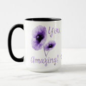 Sie Phantastisch Violett Tasse (Links)