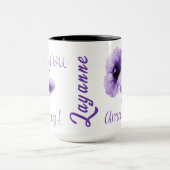 Sie Phantastisch Violett Tasse (Zentrum)