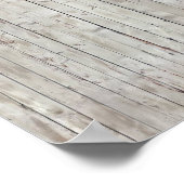 Sie plus Fahrrad sind auch glücklich antike Holzba Poster (Ecke)