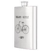 Sie plus Fahrrad sind auch glücklich antikes Rad F Flachmann (Links)