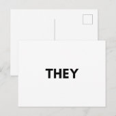 sie postkarte (Vorne/Hinten)