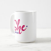Sie Power Tasse (Vorderseite Links)