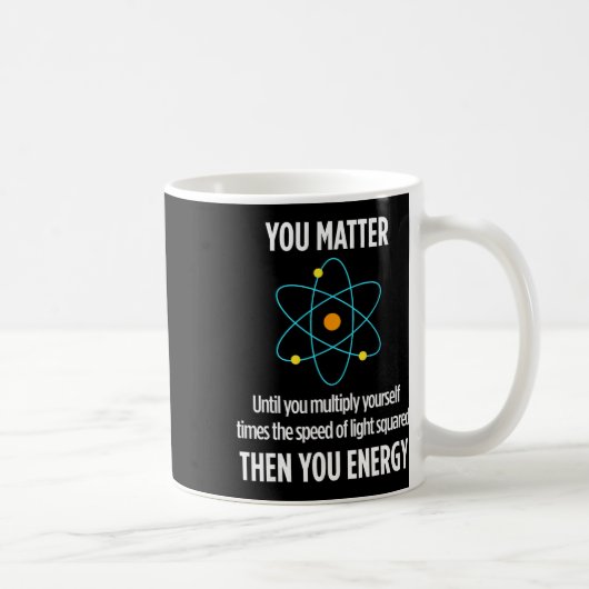 Sie Problem Sie Energie Lustiger Physiker Physikli Kaffeetasse (Rechts)
