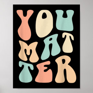 Sie psychische Gesundheit Bewusstsein Selbstmordpr Poster