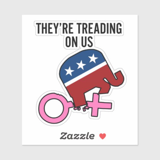 Sie reden über Frauen Roe gegen Wade Pro-Choice Aufkleber (Blatt)