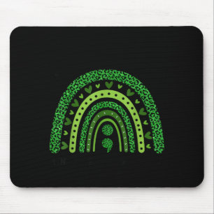 Sie Regenbogen zur Sensibilisierung für psychische Mousepad