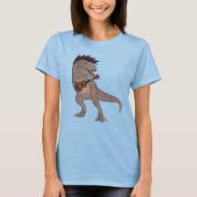 Sie-Rex Ukulele-Krawatten-Shirt