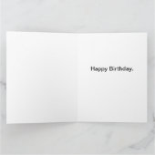 Sie riefen ihre Katzenfrau.. leere Karte. Karte (Innenseite)