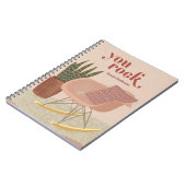 Sie Rock Boho Rocking-Stühlen individuell anpassba Notizblock (Linke Seite)