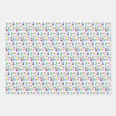 Sie rock Crystal Wrapping Paper Sheets Geschenkpapier Set (Vorderseite 3)