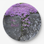 Sie Rock Lila Phlox Pappteller (Vorderseite)