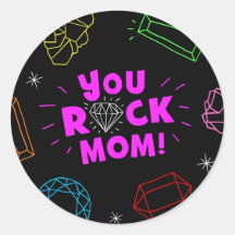 Sie Rock Mama Gemstone Pattern