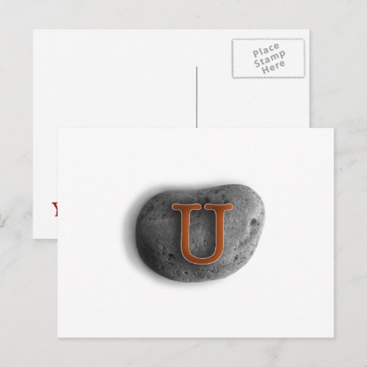 Sie Rock Post Card Postkarte (Vorne/Hinten)