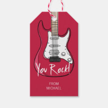 Sie Rock Valentine's Day-Geschenketiketten