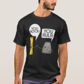 Sie Rock You Rule Shirt - Niedlich Great Rocker an (Vorderseite)
