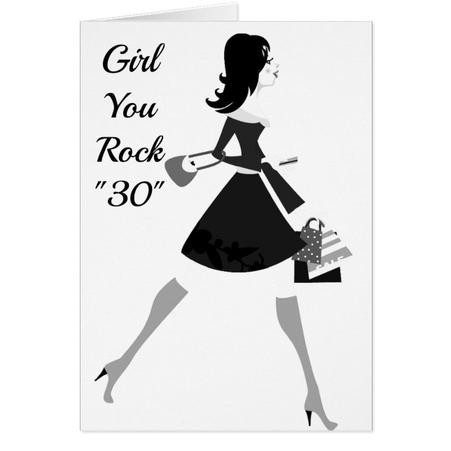 SIE ROCKEN ****30**** MIT STIL UND FLAIR (Vorne)