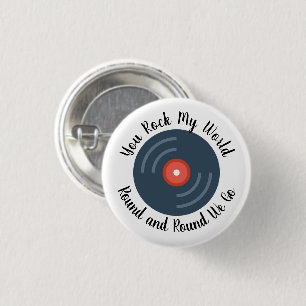 Sie rocken meine Welt Button