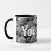 Sie rocken Rocks Picture Design Tasse (Links)