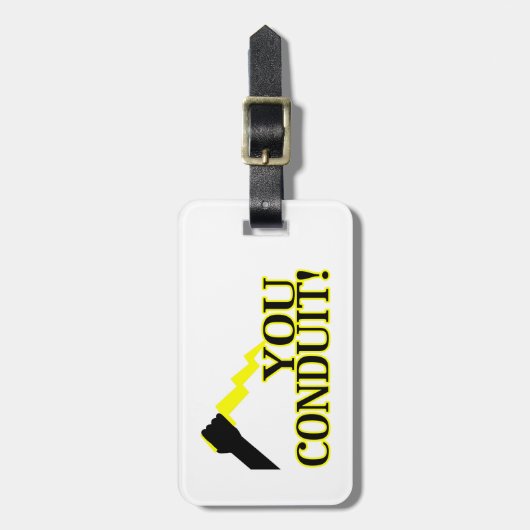 Sie Rohr Gepäckanhänger (Vorderseite vertikal)