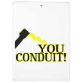 Sie Rohr Klemmbrett (Rückseite)