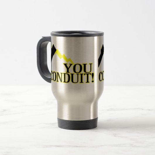 Sie Rohr Reisebecher (Vorderseite Links)