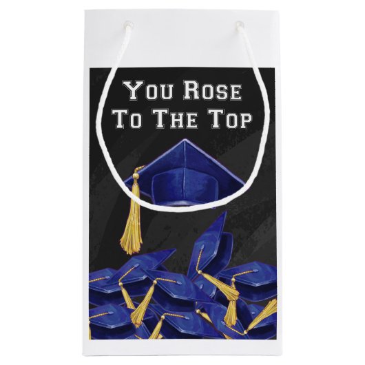 Sie Rose zur Spitze Kleine Geschenktüte (Rückseite)