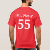 Sie rufen mich… an Herr Nasty T-Shirt (Rückseite)