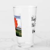 Sie rufen mich den HuhnWhisperer Glasw-Hahn an Glas (Links)