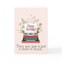 Sie sagen, Alter ist nur ein Staat des Geistes