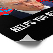 Sie sagen, dass Red Light dir hilft, besser zu sch Poster (Ecke)