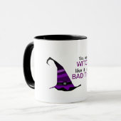 Sie sagen Hexe Tasse (Vorderseite Links)