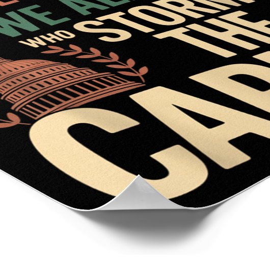 Sie sagen, Immigranten seien das Problem, aber wir Poster (Ecke)