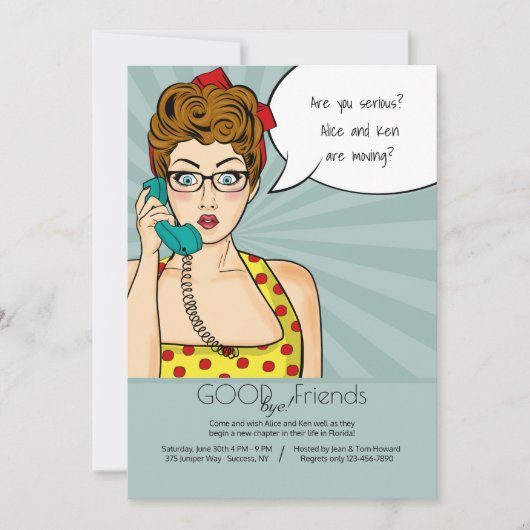 Sie sagen nicht Einladung (Vorderseite)