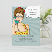 Sie sagen nicht Einladung (Stehend Vorderseite)