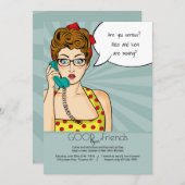 Sie sagen nicht Einladung (Vorne/Hinten)