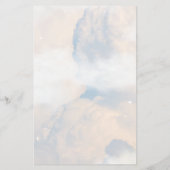 Sie sagte, er sagte Brautparty Game Cloud Nine Flyer (Hinten)