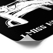 Sie sagte, Gym oder ich vermisse ihren Muskelknusp Poster (Ecke)