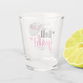 Sie sagte 'Hell Yeah' Cowgirl Hut ID927 Schnapsglas (Rückseite)