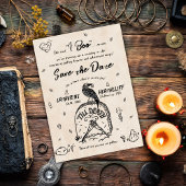 Sie sagte, ich BOO bis zum Tod und nach der Hochze Einladung