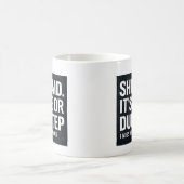 Sie sagte, ich oder Dubstep, ich vermisse sie manc Kaffeetasse (Mittel)