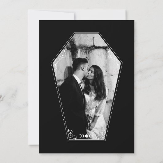 Sie sagte, ich würde Skeleton Handring Box Verlobu Ankündigung (Rückseite)