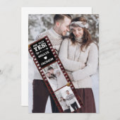 Sie sagte ja 3 Foto Verlobung Ankündigung (Vorne/Hinten)