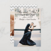 Sie sagte "Ja" - 3x5 Ankündigung Datum freihalten (Vorne/Hinten)