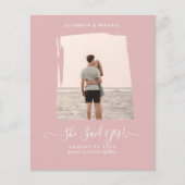 Sie sagte ja! Ankündigung der VERLOBUNG von Foto (Vorderseite)