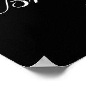 Sie sagte ja Brautparty Begrüßungszeichen Poster (Ecke)