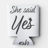 Sie sagte ja dosenkühler (Rückseite)