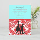 Sie sagte JA! Einladung (Stehend Vorderseite)