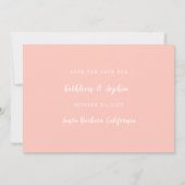 Sie sagte ja | Gay Lesbian - Foto Save The Date (Rückseite)