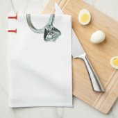 Sie sagte ja Groom-Verlobung Handtuch (Viertel Falte)